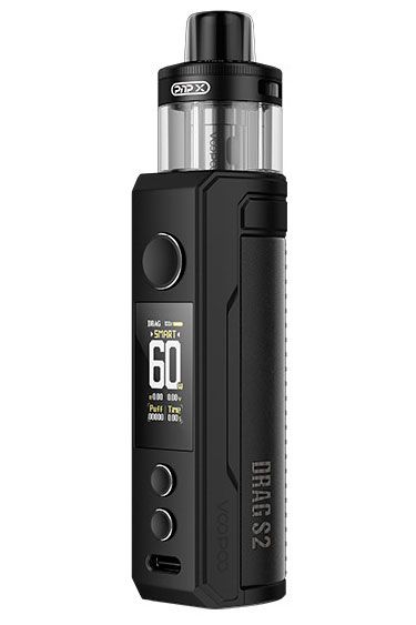 Вейпы VOOPOO Drag S2 Spray Black 60 Вт 2500 мАч