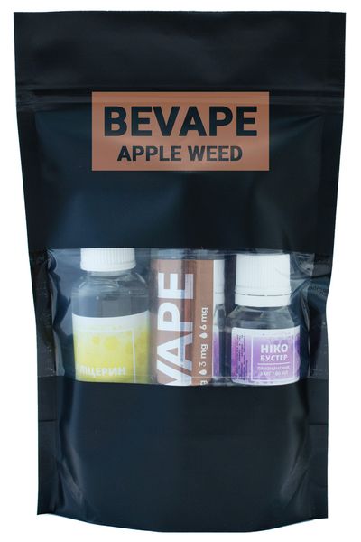 Жидкость для вейпа BEVAPE APPLE WEED