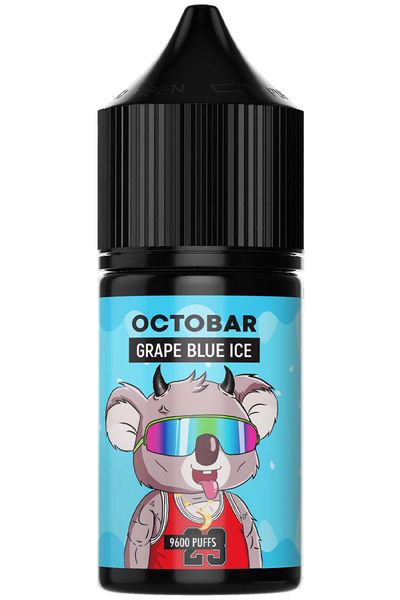 Сольова рідина для POD-систем Octobar NFT Grape Blue Ice