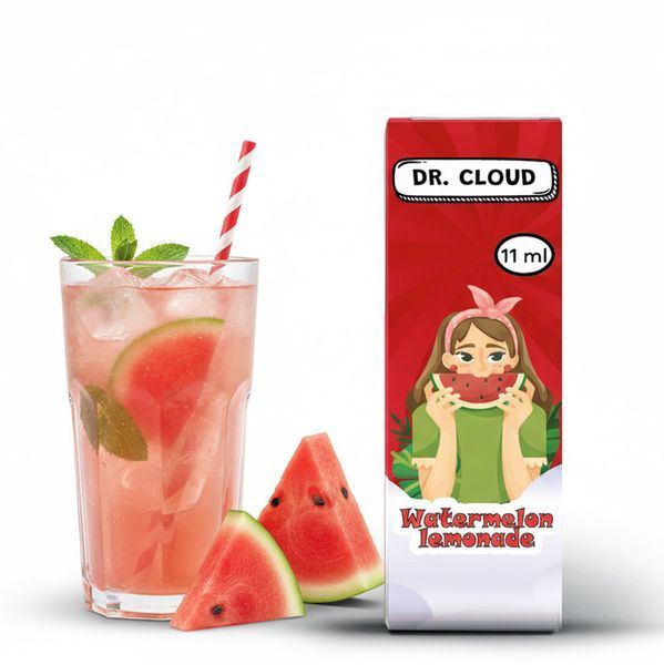 Сольова рідина для POD-систем DR.CLOUD Watermelon Lemonade (Кавуновий Лимонад)