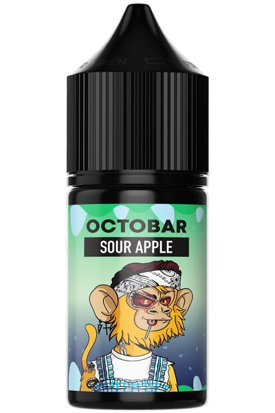 Солевая жидкость для POD-систем Octobar NFT Sour Apple