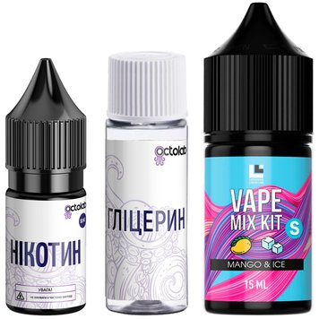 Сольова рідина для POD-систем Vape Mix Kit Mango Ice