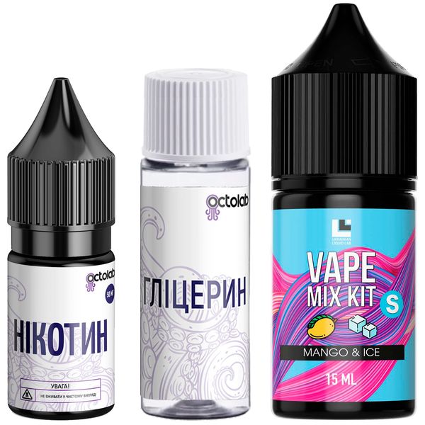 Солевая жидкость для POD-систем Vape Mix Kit Mango Ice