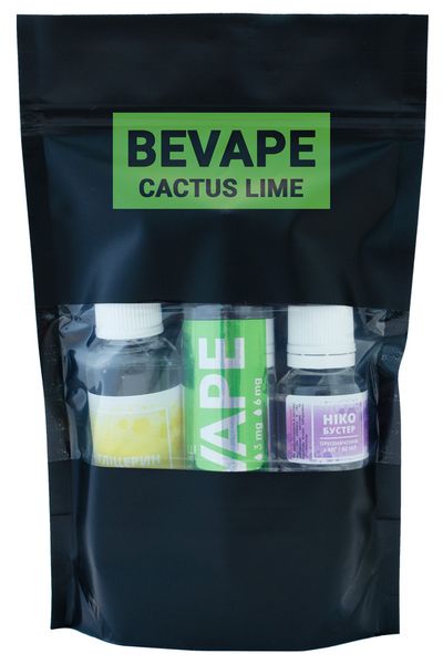 Рідина для вейпа BEVAPE CACTUS LIME