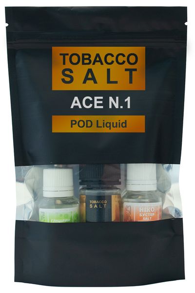 Сольова рідина для POD-систем Tobacco Salt ACE №1