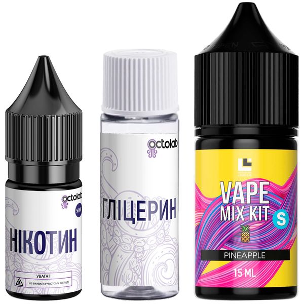 Сольова рідина для POD-систем Vape Mix Kit Pineapple