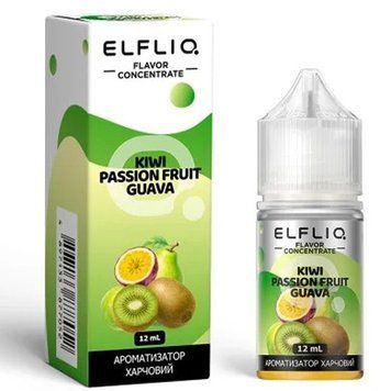 Солевая жидкость для POD-систем ELFLIQ Kiwi Passion fruit Guava (Киви Маракуйя Гуава)