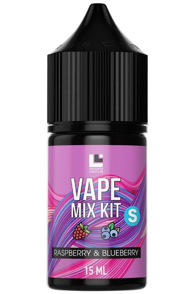 Сольова рідина для POD-систем Vape Mix Kit Raspberry Blueberry