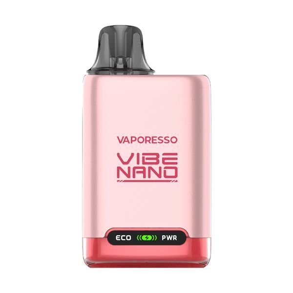 POD-системи Vaporesso Vibe Nano Strawberry Red 24 Вт 1100 мАг