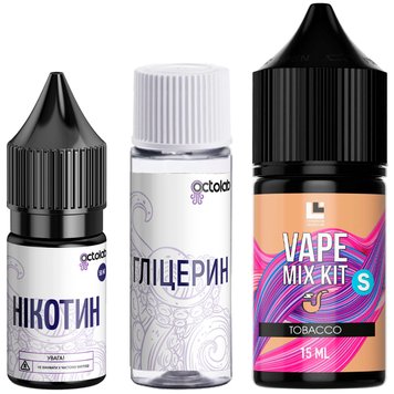 Солевая жидкость для POD-систем Vape Mix Kit Tobacco