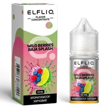 Солевая жидкость для POD-систем ELFLIQ Wild Berries Baja Splash (Лесные ягоды и цитрусовые)