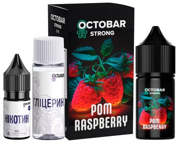 Солевая жидкость для POD-систем Octobar Strong Pom Raspberry