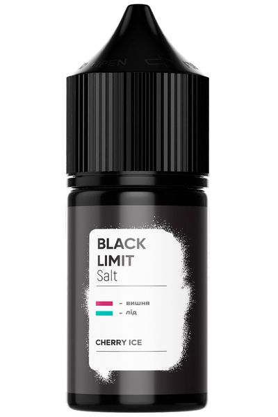 Сольова рідина для POD-систем Black Limit Cherry Ice Чорний