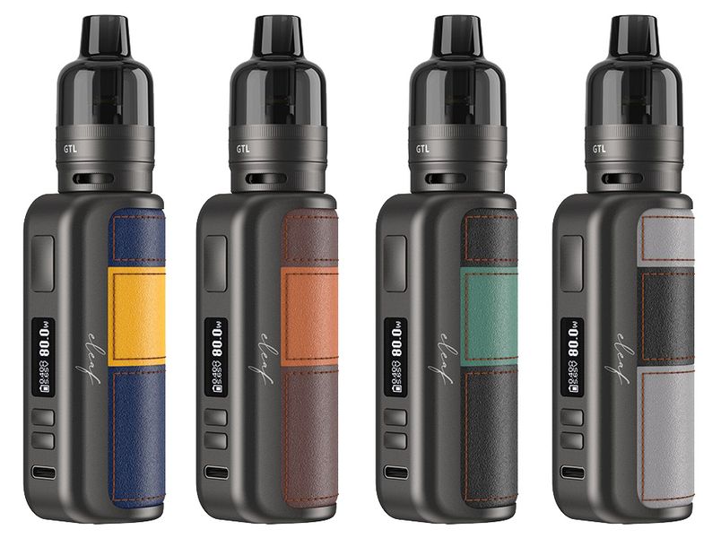 Вейпи Eleaf iStick Power Mono kit Orange Brown 80 Вт 3500 мАг