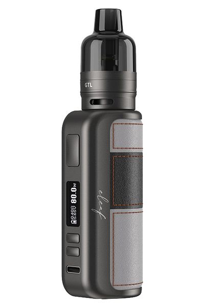 Вейпи Eleaf iStick Power Mono kit Black Grey 80 Вт 3500 мАг