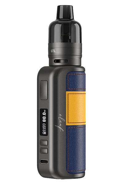 Вейпы Eleaf iStick Power Mono kit Yellow Blue 80 Вт 3500 мАч