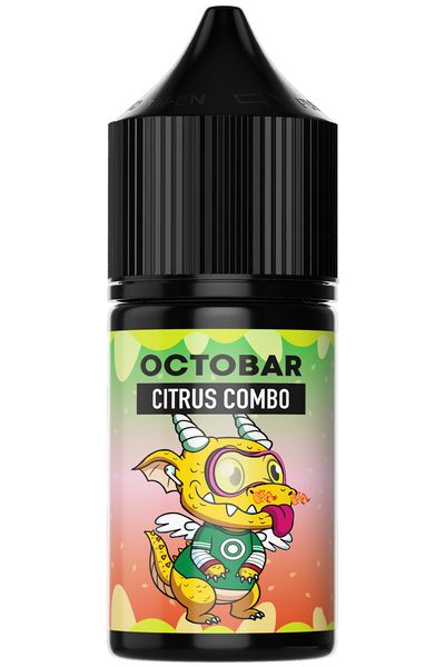 Солевая жидкость для POD-систем Octobar NFT Citrus Combo