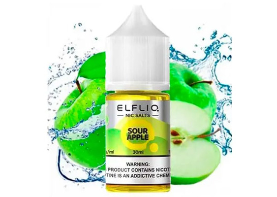 ELFLIQ Sour Apple (Кислое Яблоко)