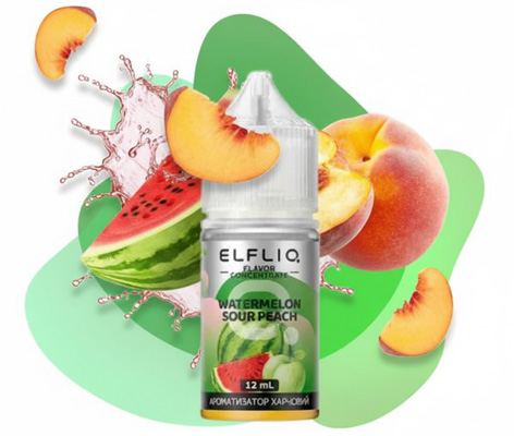 ELFLIQ Watermelon Sour Peach (Кавун Кислий Персик)