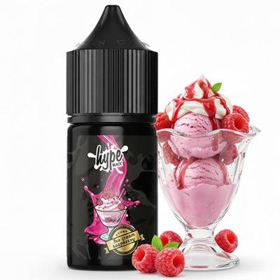 Hype Black Ice Сream raspberry (Малиновое мороженое)